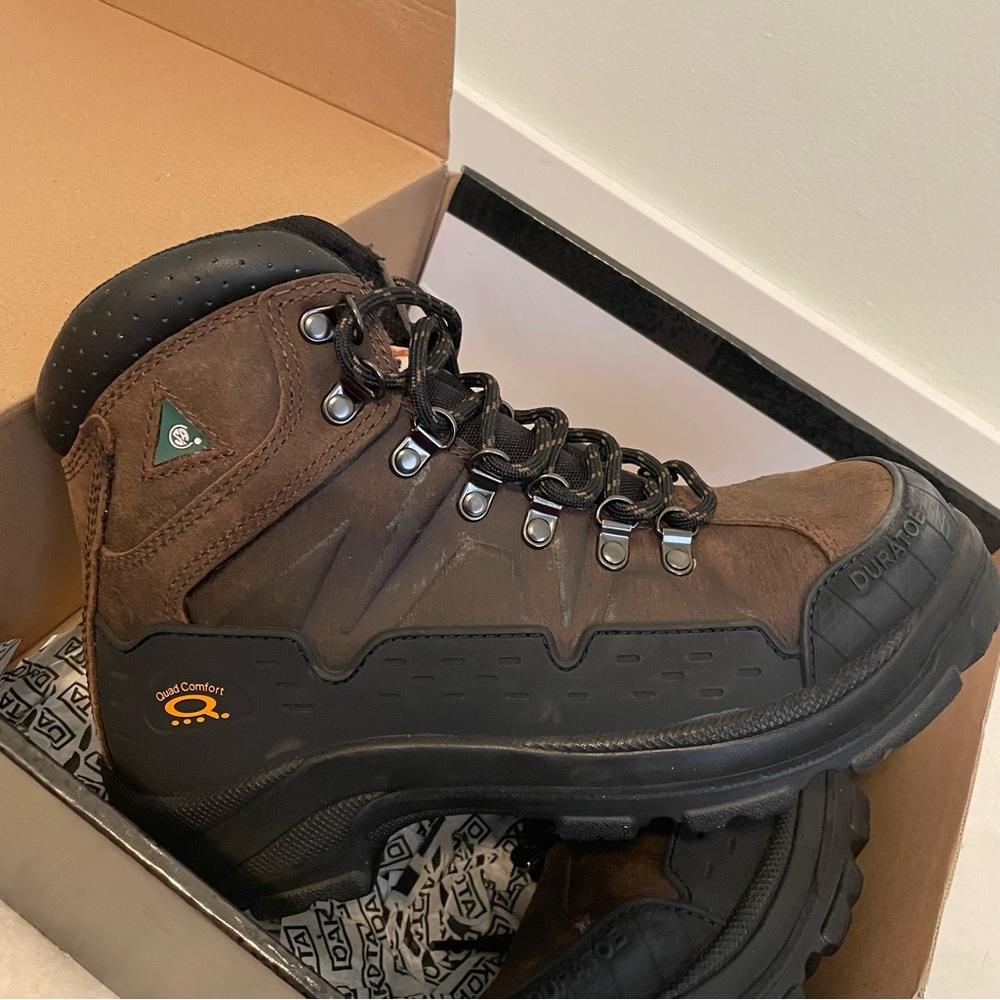 NEW! Dakota Quad Comfort Steel Toe Waterproof Safety